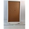 Image 1 : Wood Calender Frame- 14.5" x 28" x 1"