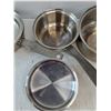 Image 5 : (5) Stainless Steel Pots