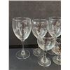Image 5 : (5) Wine Glasses & (3) Small Wine Glasses & Bottle Opener