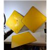 Image 2 : *(3) Metal Crossing Signs 24" -  PICK UP