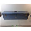 Image 1 : Beach Industries Limited, Metal Tool Chest, 32"Wx 9"Dx 10"H *Right Latch Missing*- PICK UP