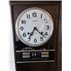 Image 3 : Citizen Wooden Grandmother Clock 13.5" x 6" x 30.5", Cracked Glass- As Is  -  PICK UP