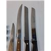 Image 3 : (5) Steak Knives & (4) Kitchen Knives - Various