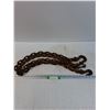Image 1 : Chain - 1.5" Diameter - Approx 9 Ft  -  PICK UP