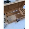 Image 5 : Old Pal Fishing Tackle Box, (3) Plastic Baskets, (4) Plastic RV Outlets - As Is