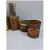 Image 4 : (11) Vintage Collector Tins: Coffee, Jam, Tobacco, Misc