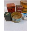 Image 2 : (15) Collector Tins: Tobacco, Shrimp, Pepper, Misc