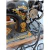 Image 2 : Vintage Portable Singer Sewing Machine - Powers On, Needs Some TLC, Motor Slow/Jams - PICK UP