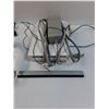 Image 2 : Nintendo Wii System & Rechargable Controllers, Cords, Etc - System Powers On