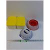Image 1 : Tupperware Lot: (2) Jelly Bundt Sets, (2) Rectangle Storage Containers w/Lids