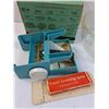 Image 2 : Food Cutter Set, Braun Citrusomatic, Glass Mixing Bowl (Has Chip)