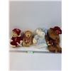 Image 1 : (4) Teddy Bears - Various Sizes