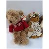 Image 2 : (4) Teddy Bears - Various Sizes