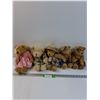 Image 1 : (6) Teddy Bears - Various Sizes