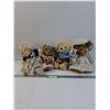 Image 1 : (4) Teddy Bears - Various Sizes