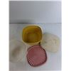 Image 2 : (2) Tupperware Bowls and Strainer