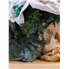 Image 2 : Box Variety of Christmas Decor, Wreathes, Plants, Tree Stand, Misc  -  PICK UP
