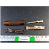 Image 1 : Rose Gold Watch Band, Letter Opener/Pencils Sharpener, Glasses