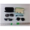 Image 1 : (4) Sunglasses/Reading Glasses- 3.25 & (2) Cases