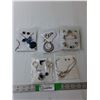 Image 1 : (5) Necklace/Earring Sets