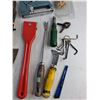 Image 8 : Flashlights, Screwdrivers,Wrenches,  Tin Shears, Chisels, Wire Cutters, Misc