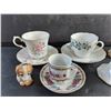 Image 2 : Ceramic Tea Cups & Saucers, Candle Holders, Toothpick Holders