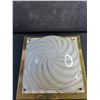 Image 2 : Ceiling Light Fixture 13" x 13" x 6", As Is