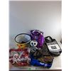 Image 1 : Plush Toys, Wine Opener, Laundry Basket, Various Bags
