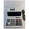 Image 2 : Sharp 12 Digit 2 Color Printer/Calculator - Powers On, As Is