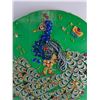 Image 2 : Decorative Bead & Jewel Peacock Art 21"