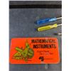 Image 2 : (7) Nut Drivers, Vintage CrownLine Mathematical Tools Tin