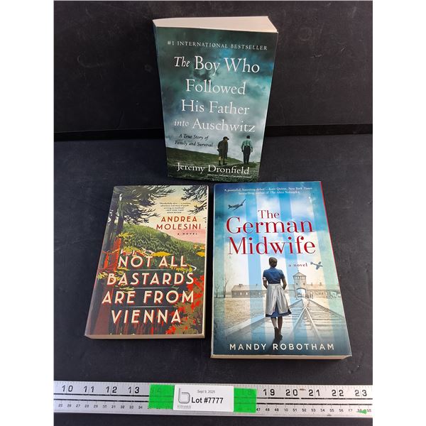 (3) Books - Mandy Robotham, Jeremy Dronfield, Andrea Molesini