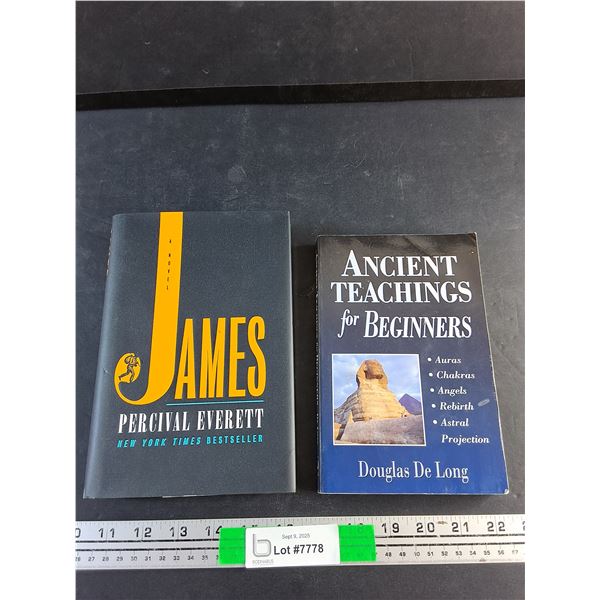 (2) Books - Percival Everett, Douglas De Long