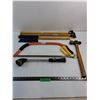 Image 1 : 25" Bow Saw, Snow Brushes, Ball Peen Hammer, Sprayer