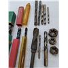 Image 4 : (14) Assorted Drill Bits, (3) Hex Dies