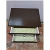 Image 2 : *Wood Side Table with Drawers 22" x 16" x 21", Cannot Ship