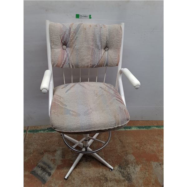 *Rotating Chair 44" Tall x 21" Wide- Some Staining, Cannot Ship
