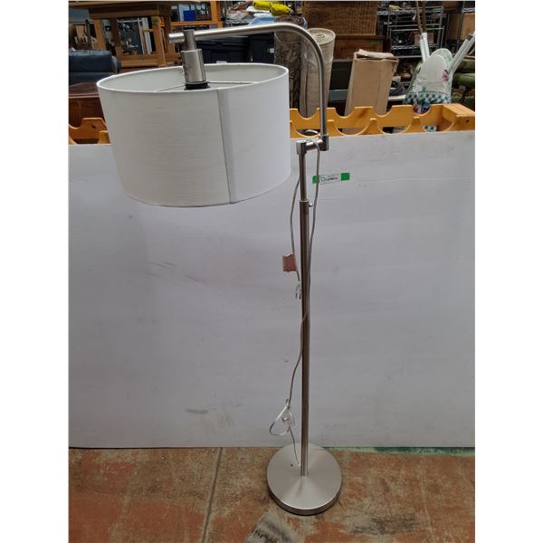 *Metal Floor Lamp with Shade- Working, No Bulb  59" Tall, Cannot ship