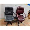 Image 1 : *(2) Adjustable Rolling Office Chairs Up to 41" Tall, Cannot Ship