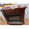 Image 1 : *Electric Fireplace- Working 50" x 16" x 42"- Dolly Not Included, Cannot Ship
