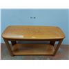 Image 1 : *Wood Coffee Table 27" x 16" x 26", Cannot Ship
