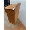 Image 2 : *Wooden Bin with Vented Back 16.75" x 12.5" x 31", Cannot Ship