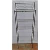 Image 1 : *Metal 3-Tier Over the Toilet Shelf, 23" x 9" x 65.5", Cannot Ship