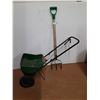 Image 1 : ** Scotts Turf Builder Fertilizer Spreader & 3-Punch Lawn Aerator - Pickup Only