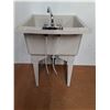 Image 3 : ** Plastic Shop Sink - 23x26x33" - Pickup Only