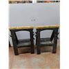 Image 1 : ** (2) Folding Sawhorses (Broken Support on 1) - Pickup Only