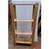 Image 1 : *Wooden Four Tier Shelf 31.5" x 13.5" x 64", Cannot Ship