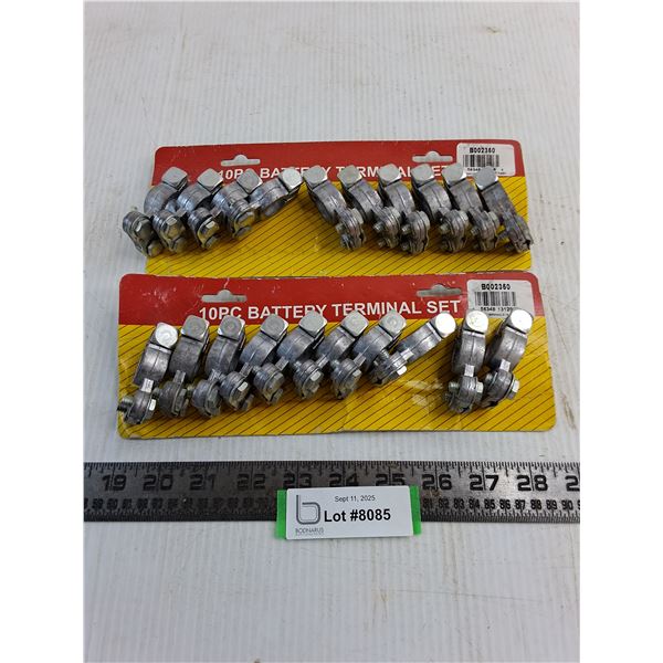 (2) 10-Piece Battery Terminal Ends (NOS)