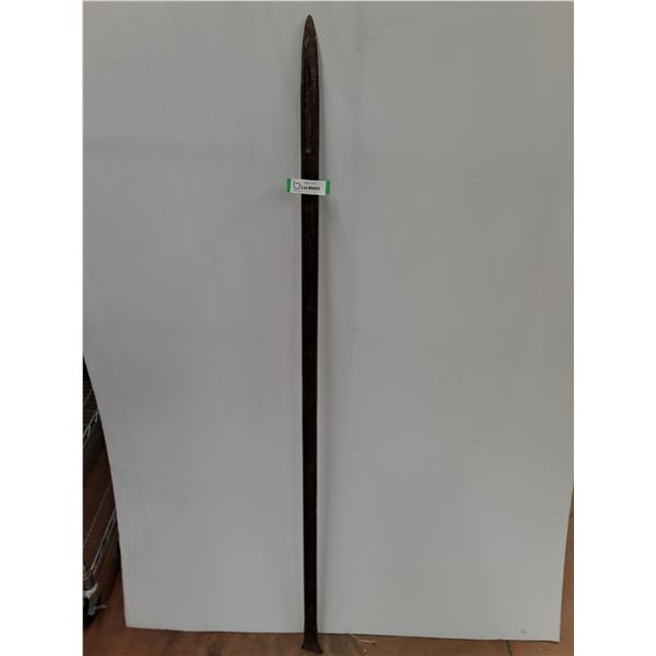 ** 5' x 1.5" Steel Pry Bar - Pickup Only
