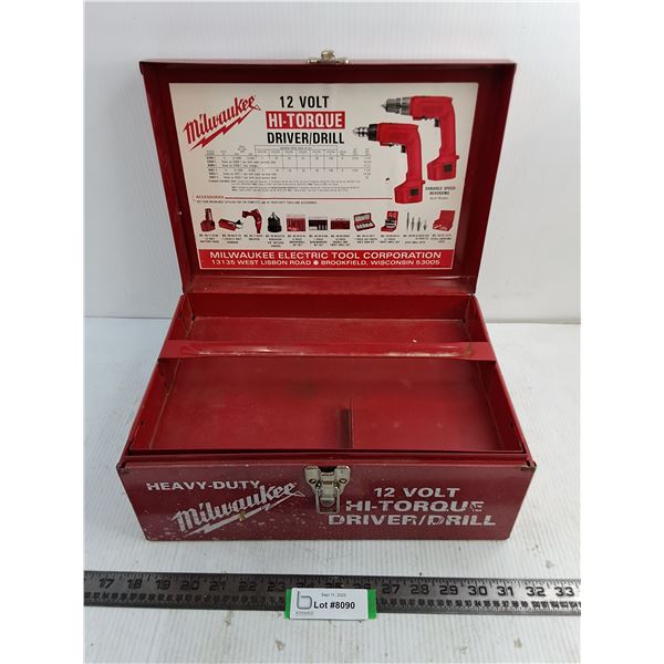 Milwaukee Metal Tool Box - 14x10x6"